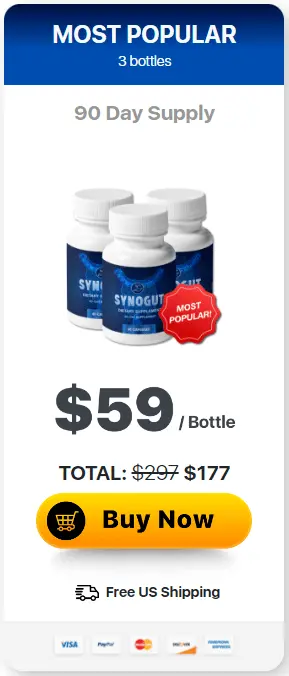 SynoGut Buy 3 Bottles